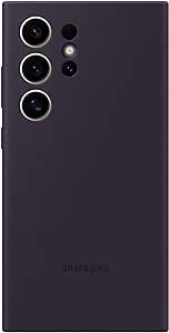 Samsung Galaxy Official S24 Ultra Silicone Case, Dark Violet