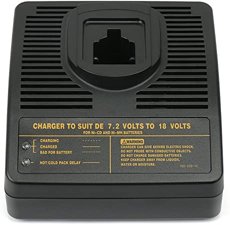 PowerGiant DW9116 Battery Charger for Dewalt 7.2-18V Ni-CD & Ni-MH Pod Style Battery dc9099 dc9098 dc9096 dw9099 dw9098