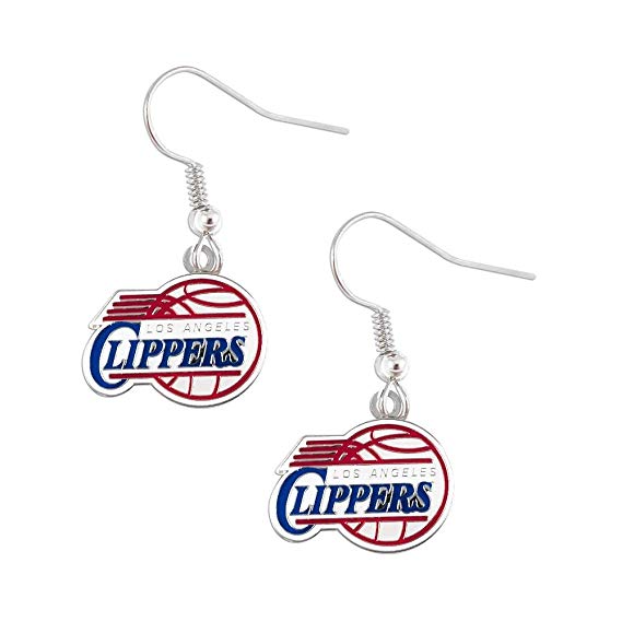 aminco Los Angeles Clippers Dangle Logo Earring Set Charm Gift NBA