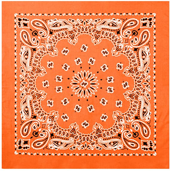 Rothco Trainmen Paisley Bandana – Extra-Large 27” X 27"