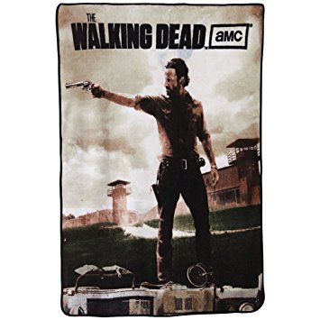 AMC Series The Walking Dead Rick Grimes Throw Blanket
