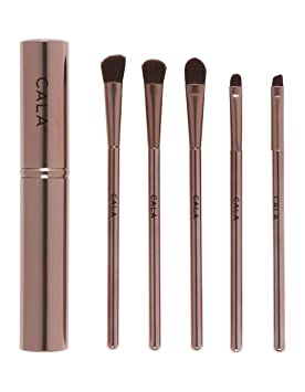 Cala Rose gold essential eye brush set 5 count, 5 Count