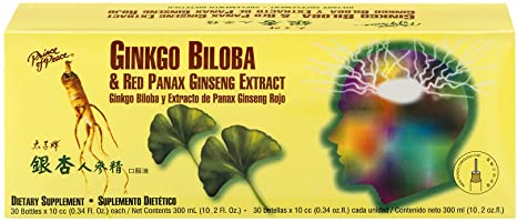 Prince Of Peace Ginkgo Biloba&Red Pan Gns 30X10 Cc