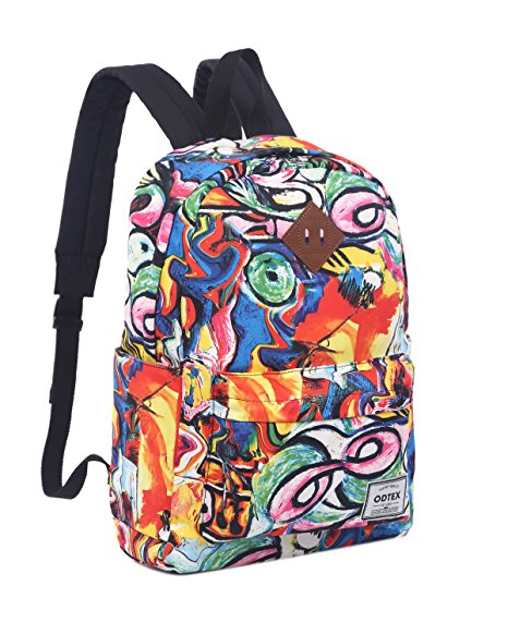 ODTEX Backpack Fits for 15 inch Laptop and Tablet Graffiti