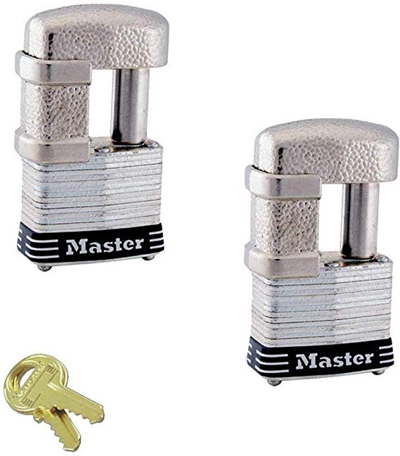 Master Lock - (2) Keyed Alike Trailer & Multi Purpose Padlocks, 37KA-2