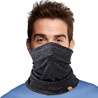 PAGE ONE Multifunctional Neck Gaiter Face Scarf Mask,Women Men Bike Motorcycle Hiking Fishing Face Scarf Bandana Mask