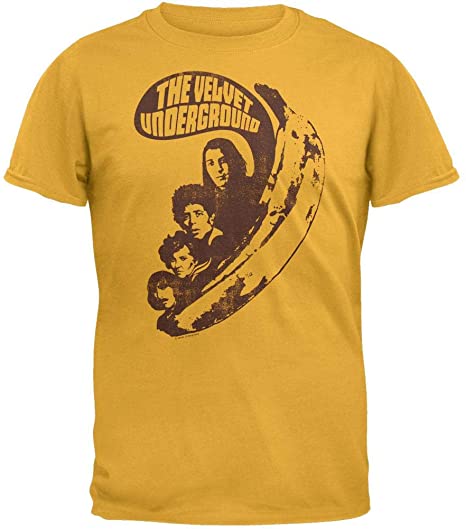 Impact Velvet Underground VU Says Mens Fitted Jersey T-Shirt