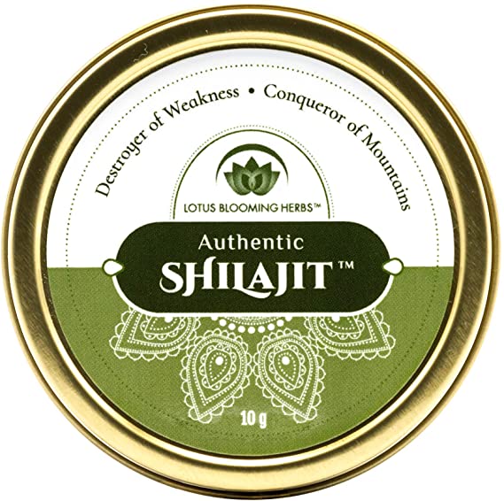 Authentic SHILAJIT - Genuine Himalayan SHILAJIT in It's Natural, Pure and Most Potent Resin Form. 10 Grams (1-2 Month Supply)