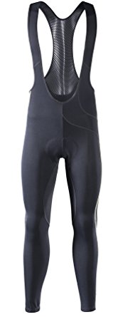 RION Pro Cycling Pants Men's Winter Thermal Padded Bib Tights