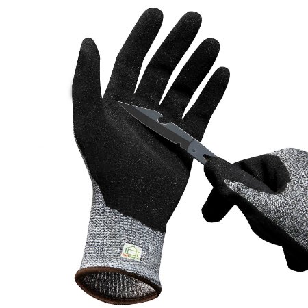 Cut Resistant Gloves - Gethome EN388 Certified, High Performance Level 8 Protection, Food Grade, Safety Gloves For Hand Protection And Yard-work, Kitchen Glove For Cutting And Slicing, 1 Pair (9/M)
