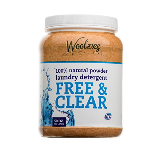 Woolzies 100% Natural powder detergent Free and Clear