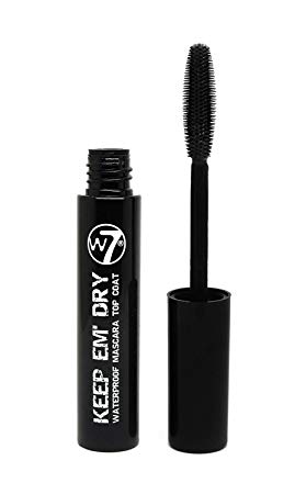 W7 Waterproof Mascara Top Coat, Keep Em'Dry 7 ml