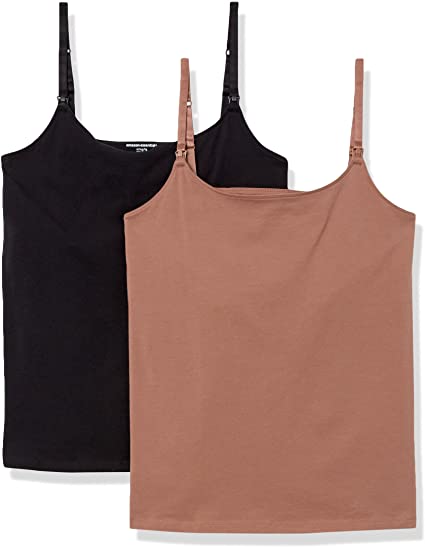 Amazon Essentials Women's 2-Pack Nursing Camisole