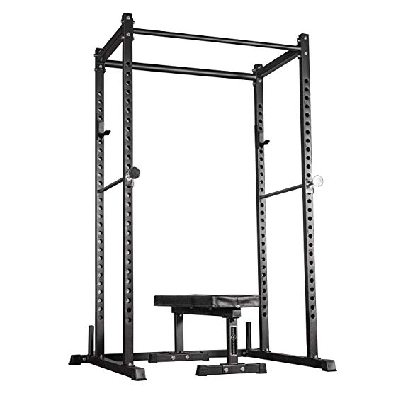 REP FITNESS Power Rack – PR-1000 – Dual Pullup Bars, Numbered Uprights, 1000 lb Rated, and Optional Upgrades