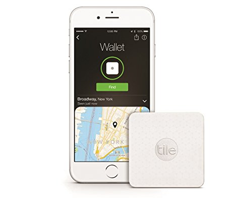Tile Slim - Phone Finder. Wallet Finder. Item Finder - 2-Pack