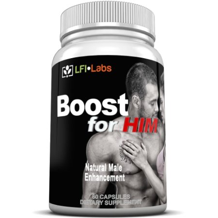 LFI Boost For Him - Get Bigger, Thicker, Stronger, Harder, and Fuller; Last Longer, Finish Stronger, Your Complete Male Enhancement*