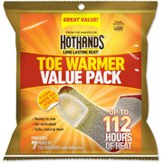 HotHands Adhesive Toe Warmer 7 pair Value Pack