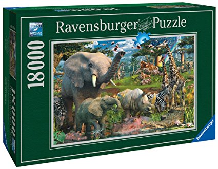 Ravensburger At The Waterhole - 18000 Pieces Puzzle