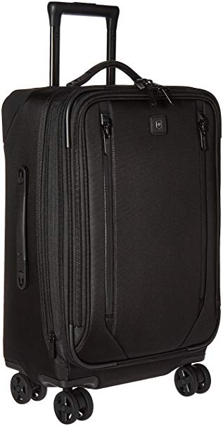 Victorinox Lexicon 2.0 Dual-Caster Large Expandable Spinner Carry-on, Black