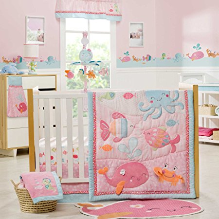 Under the Sea 4 Piece Baby Crib Bedding Set by Carters (Sea Collection)