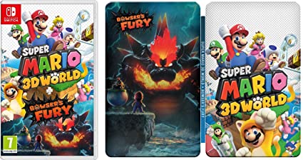 Super Mario 3D World   Bowser's Fury (Nintendo Switch)   Steelbook