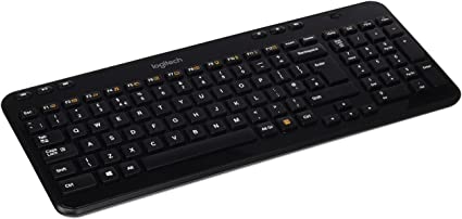 Logitech Wireless 2.4GHz Keyboard K360 UK layout with USB unifying receiver