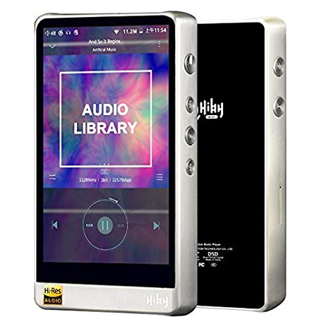 HiBy R6 Hi-Res Certified Android 6.0 Hi-Fi Music Player Portable High resolution Audio Player(Stainless Steel)