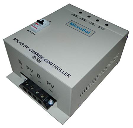 Microsol Solar Charge Controller 48V 50Amp PWM