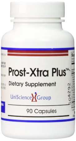 Prost-Xtra Plus with Rye Grass, Flower Pollen Extract, and Plant Sterols, 2 Bottles of 90 Capsules