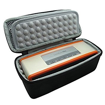 For Bose SoundLink Mini Bluetooth Wireless Mobile Speaker Black Color EVA Carry All Travel Storage Protection Case Box Bag