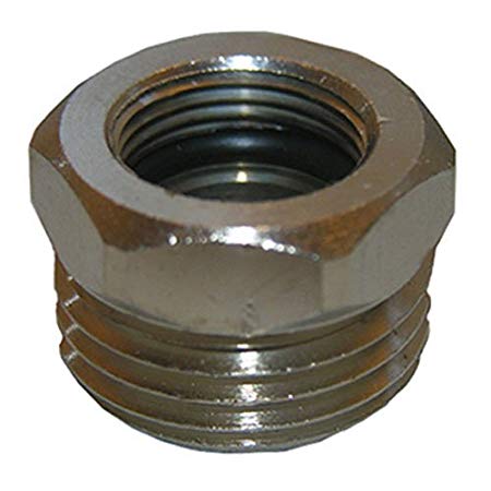 LASCO 10-0013 Brass 1/2-Inch MIP X 3/8-Inch Female Compression Water Supply Connection