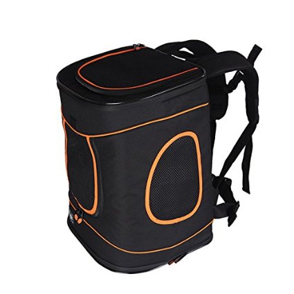 Petsfit Comfort Dogs Carriers Backpack For Cat Or Dog Up To 15lbs,Go For A Walk, Hiking And Cycling