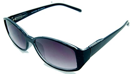 In Style Eyes Stylish Full Reader Sunglasses / Black 2.75 Strength