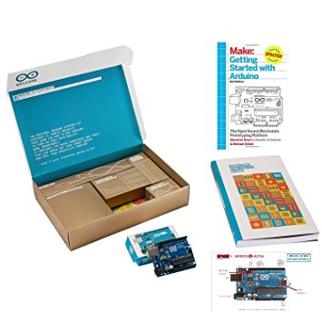 Arduino The Official Arduino Starter Kit Bundle with Make: Getting Started with Arduino: The Open Source Electronics Prototyping Platform 3rd Edition Book