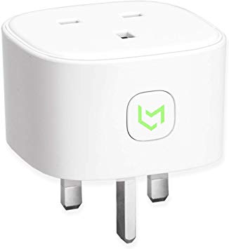 Smart Plug, Meross WiFi Smart Socket Compatible with Alexa Google Home SmartThings with Energy Monitor No Hub Required