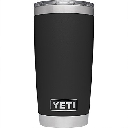 YETI Rambler 20 oz Stainless Steel Vacuum Insulated Tumbler with Lid