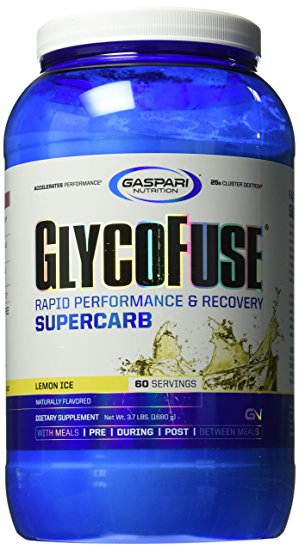 Gaspari Nutrition Glycofuse Lemon Ice Calorie Counter, 3.7 Pound