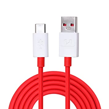 Syncwire 30W Fast Charging Cable Compatible with One Plus 11R/ 11/ NORD CE/ 2T/ 10T/ 10R/ 10 PRO/ 9RT/ 9 PRO/ 9 and 5V 4A Fast 20W Charging Type C Cable compatible with 3/ 3T/ 5/ 5T/ 6/ 6T/ 7 - Red