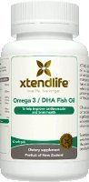 Omega 3 DHA Fish Oil (60 gel caps) - xtendlife