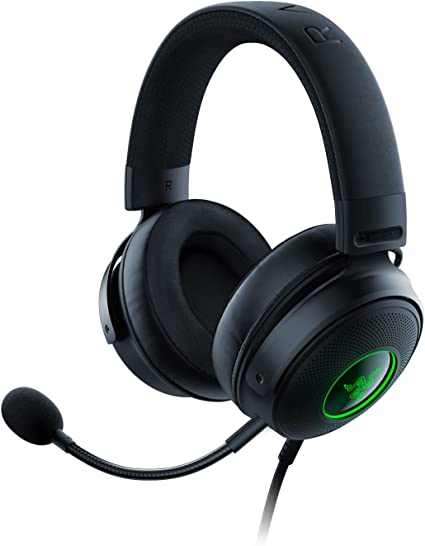 Razer Kraken V3 HyperSense Wired USB Gaming Headset with Haptic Technology