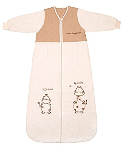 Winter Baby Sleeping Bag Long Sleeves 3.5 Tog - Cartoon Animal - 12-36 Months/43inch