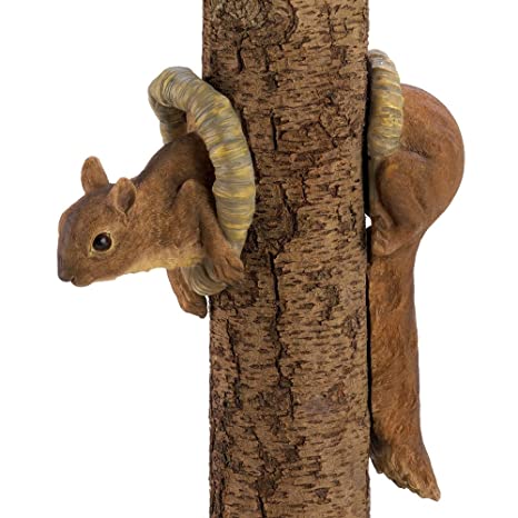 Gifts & Decor Squirrel Yard Statue