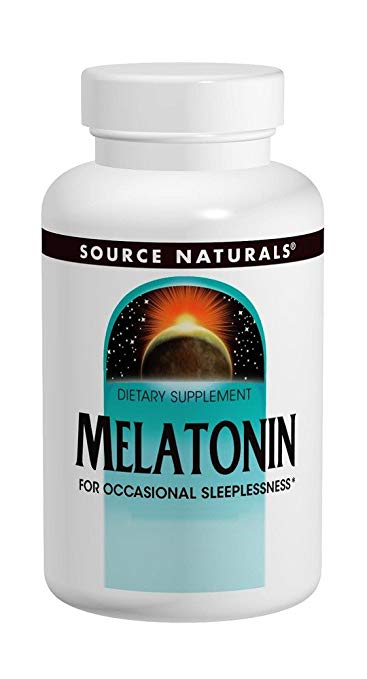 Source Naturals - Melatonin, 3 Mg, 60 Tablets