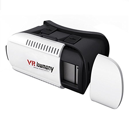 Lowmany 3D VR Glasses Generation II Virtual Reality Headset for 3.5-6.0 Inch iPhone 6 Plus,Android Smartphone