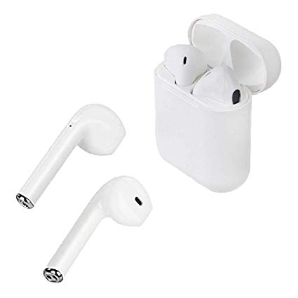 Wireless Bluetooth Headset, Built-in Microphone Stereo in-Ear Headphones for Running and Fitness Bluetooth 4.2 Compatible with Apple Airpods Android/iOS…