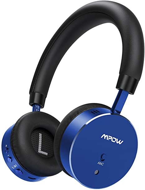 Mpow NCH1 Kids Headphones, Bluetooth 5.0 Active Noise Cancelling Headphones, Volume Limited Wireless Headset for Toddlers with Mic, 12-Hour Battery Life for Tablets, Cellphones, PC