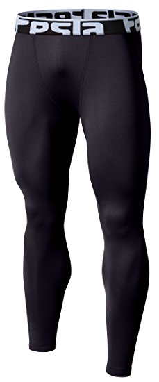 Tesla Men's Thermal Wintergear Compression Baselayer 3/4 Capri / Pants Leggings Tights YUP21 / YUP33 / YUC32 / P33 / P43