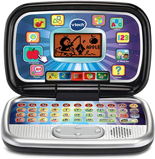 VTech Play Smart Preschool Laptop, Black