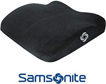 Samsonite SA5453 Ergonomic Soft Seat Cushion with 100% Pure Memory Foam