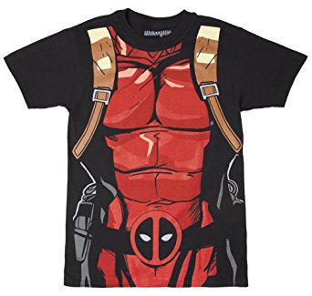 Deadpool Black 30 Single Costume T-Shirt